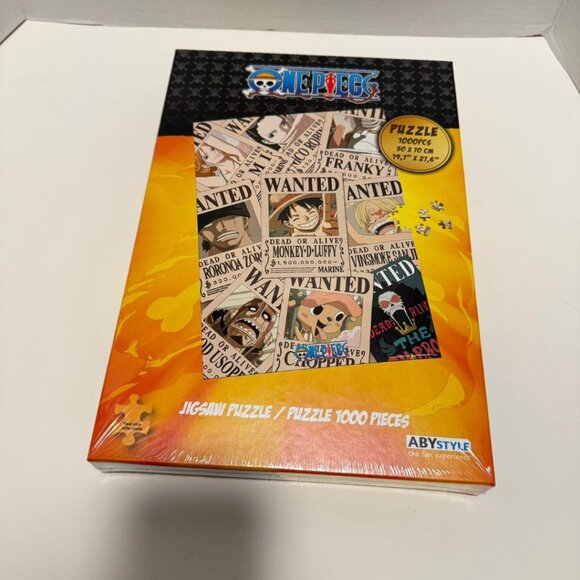 NWOT - ABYstyle One Piece Anime Wanted Poster Jigsaw Puzzle 1000 Pcs - Picture 4 of 16